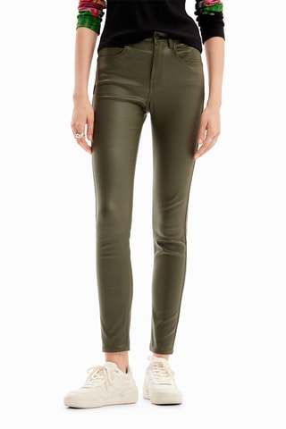 Pantalon slim - Kaki