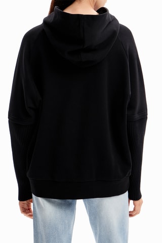 Sweat oversize Mickey Disney - Noir