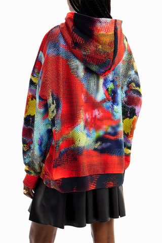 Pull oversize - Rouge