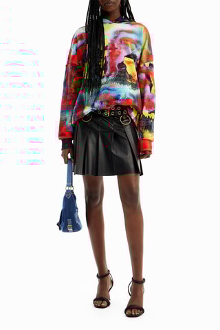 Pull oversize - Rouge