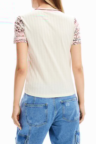 T-shirt regular - Ecru