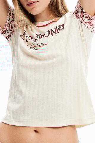 T-shirt regular - Ecru