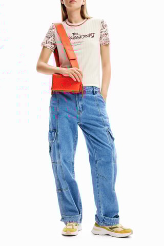 T-shirt regular - Ecru