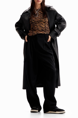 Top regular - Marron