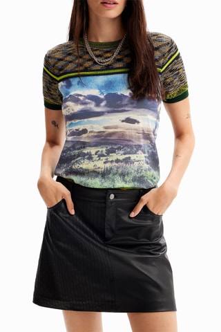 T-shirt regular - Blanc