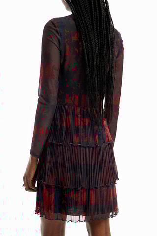 Robe volantée - Noir