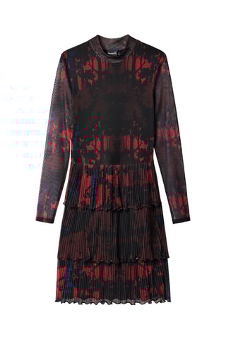 Robe volantée - Noir