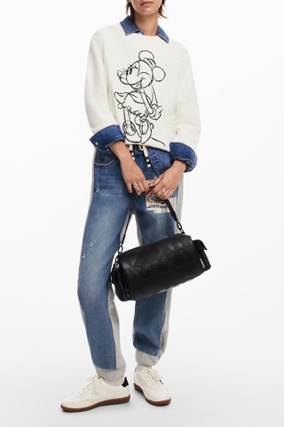 Sac porté épaule Mickey Disney - Noir