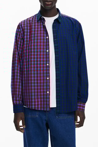 Chemise regular - Bleu