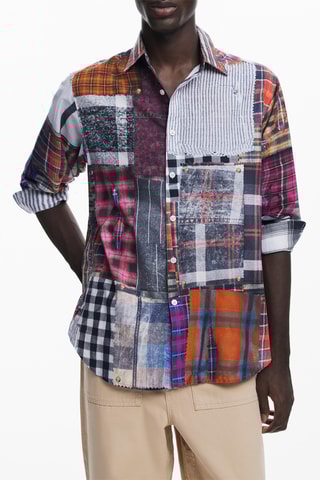 Chemise regular - Gris