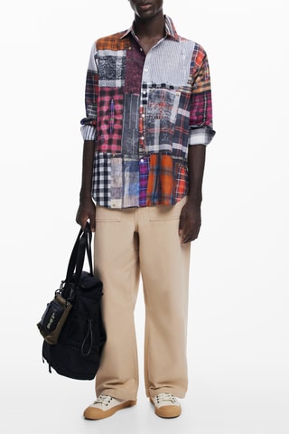 Chemise regular - Gris