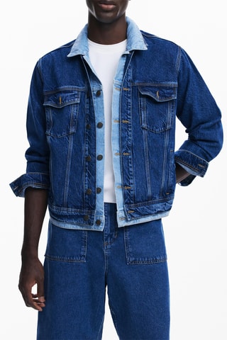 Veste regular - Bleu