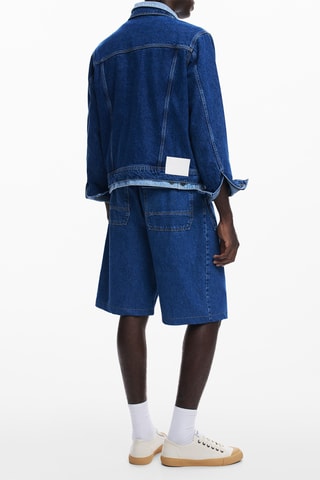 Veste regular - Bleu