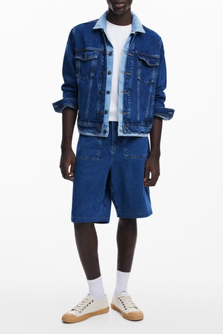 Veste regular - Bleu