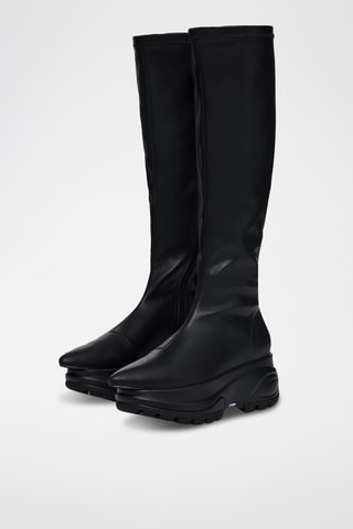 Bottes plateformes - Noir