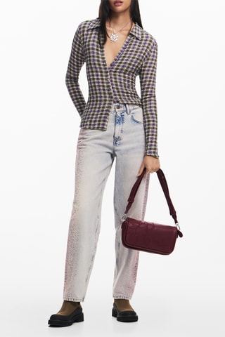 Chemisier regular - Violet