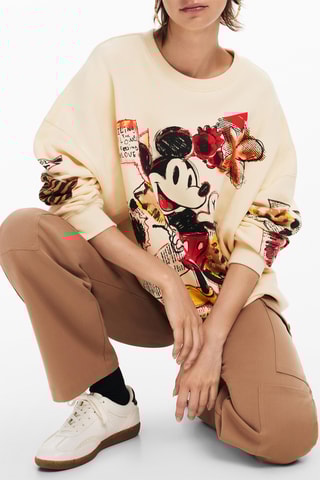 Sweat Mickey Disney - Beige