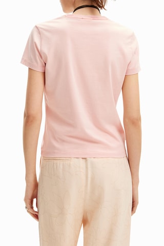 T-shirt regular - Rose