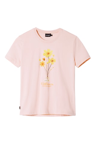 T-shirt regular - Rose