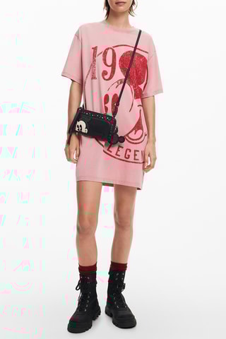 Robe t-shirt Mickey Disney - Rose