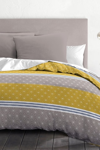 Conjunto de edredão Ophrys - Amarelo e cinzento