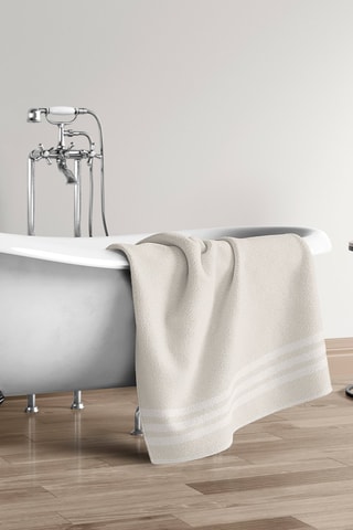 Toalha de banho grande Creme - 70 x 140 cm