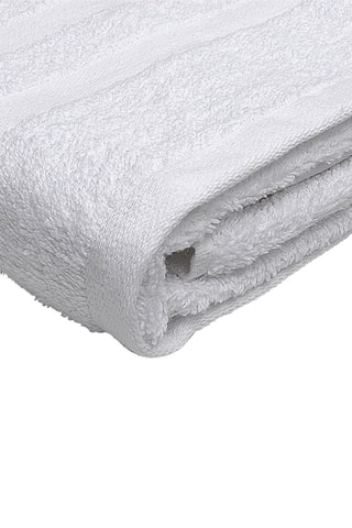 2 toalhas de banho Branco - 70 x 140 cm