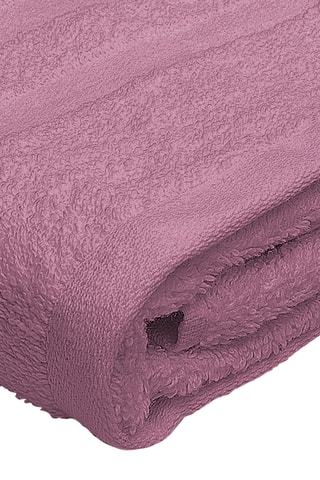 2 toalha de mãos Le temps d'un bain - Bege-claro e rosa - 70 x 140 cm