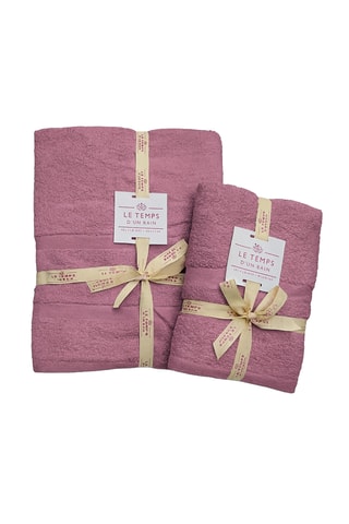 Conjunto de 4 peças - Azul e rosa