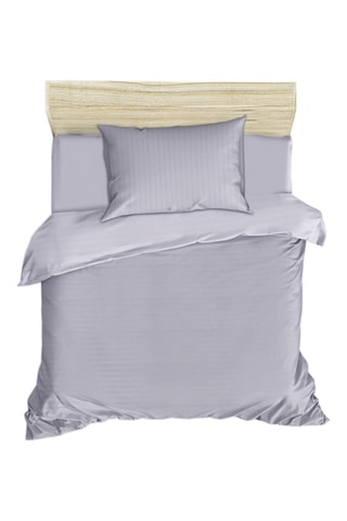 Parure de couette en coton 90 fils/cm² - Gris