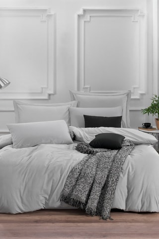 Parure de couette Solid - Gris