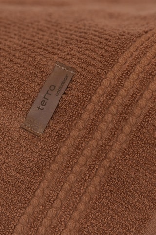 3 serviettes Wellness - Marron