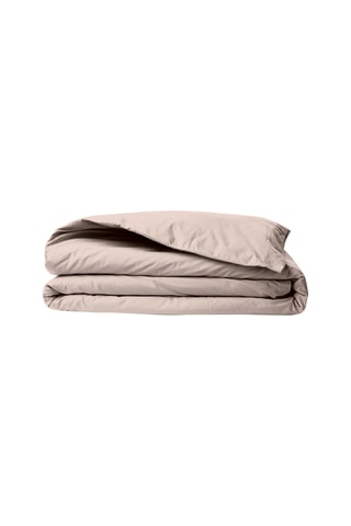 Housse de couette en coton - 57 fils/cm²  Tonne Brune - Beige