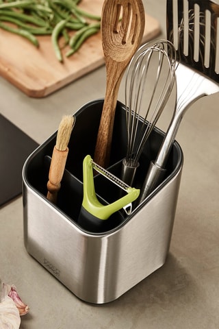 Roestvrijstalen Bestekpot Surface™ - 15 x 16,9 x 14 cm