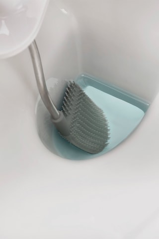 Toiletborstel Flexibel Inox Flex - Zilverkleurig en Wit