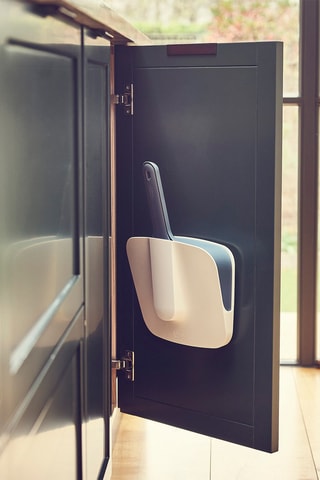 Stoffer en Blik met Wandsteun CleanStore 