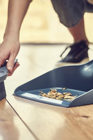 Stoffer en Blik met Wandsteun CleanStore 