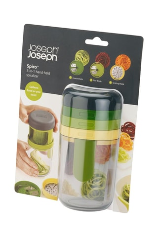 Spiro 3-en-1 avec lames en acier inoxydable