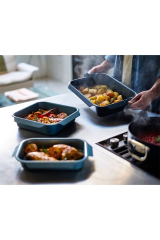 Ovenplaat met Antiaanbak Nest Oven - 30 x 30 cm