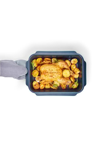 Ovenplaat met Antiaanbak Nest Oven - 41 x 30 cm