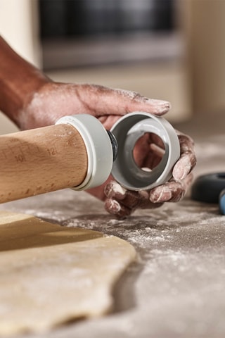 Verstelbare Houten Deegroller. Precision Edition Sky 