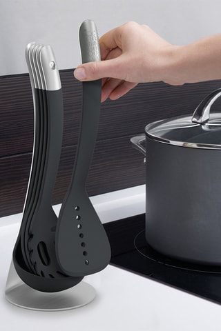 5 Stuks Keukengerei met Magnetische Houder Nest Utensils 100