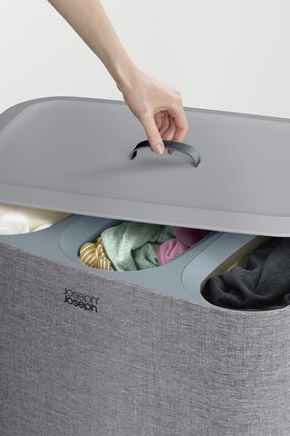 Wasmand 3 Compartimenten Tota Trio - 90 l