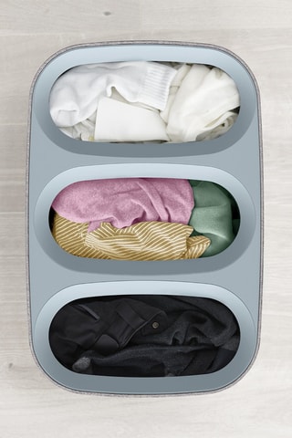 Wasmand 3 Compartimenten Tota Trio - 90 l