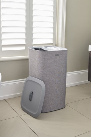 Wasmand 2 Compartimenten Tota - 60 l