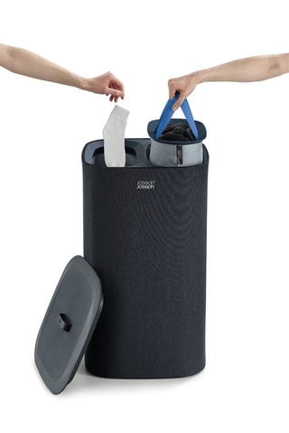 Wasmand 2 Compartimenten Tota - 60 l