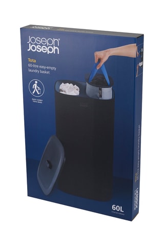 Wasmand 2 Compartimenten Tota - 60 l