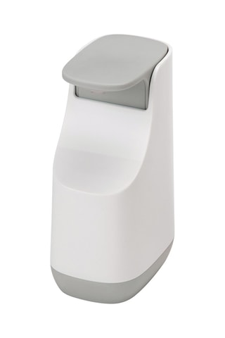 Zeepdispenser Slim - 350 ml - Wit en Grijs