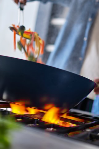 Wok revêtement céramique Space - 32 cm