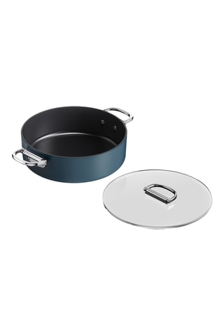 Cocotte revêtement céramique Space - 28 cm